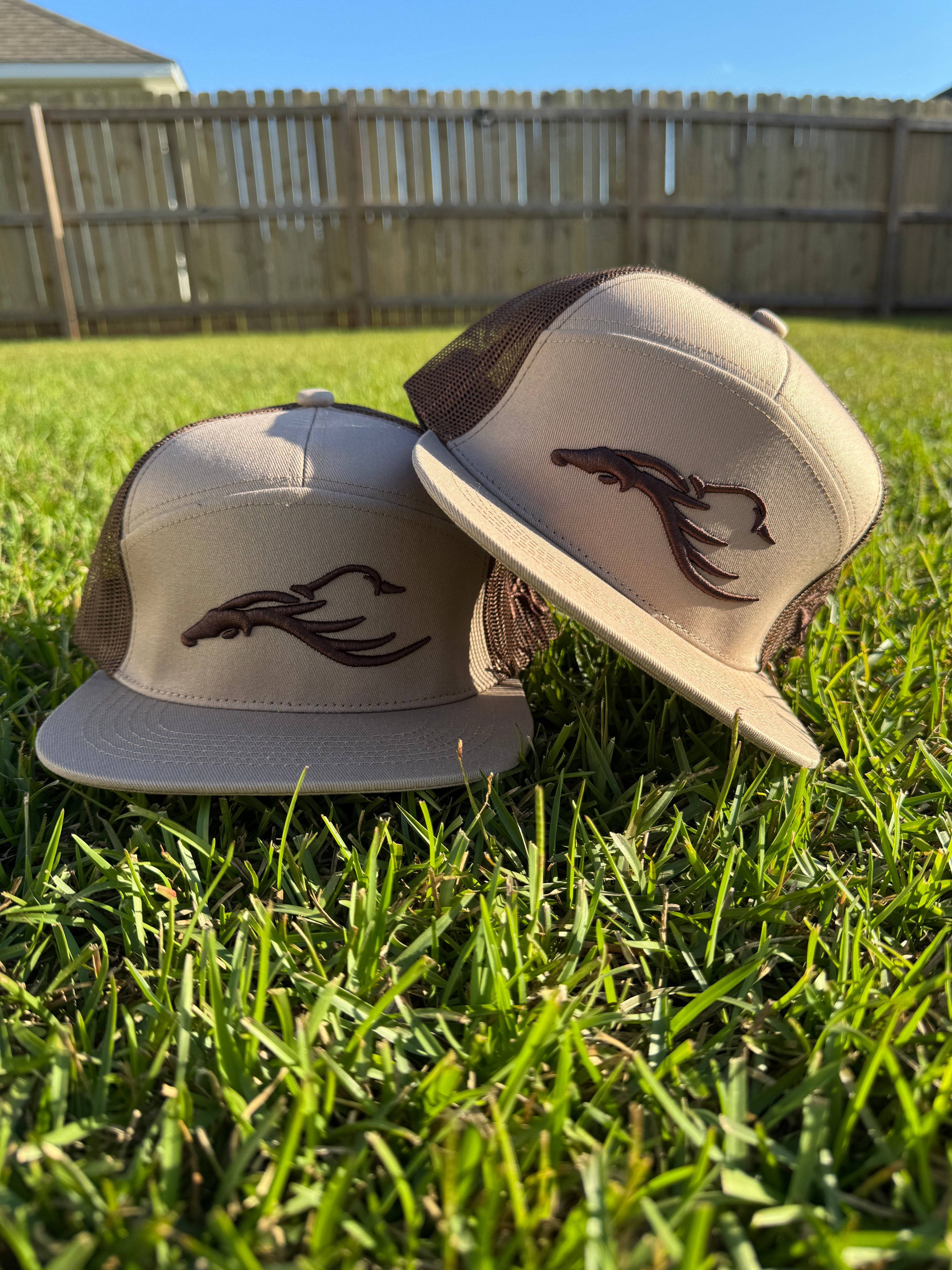 KC3 HUNTERS BROWN 7 Panel Hat