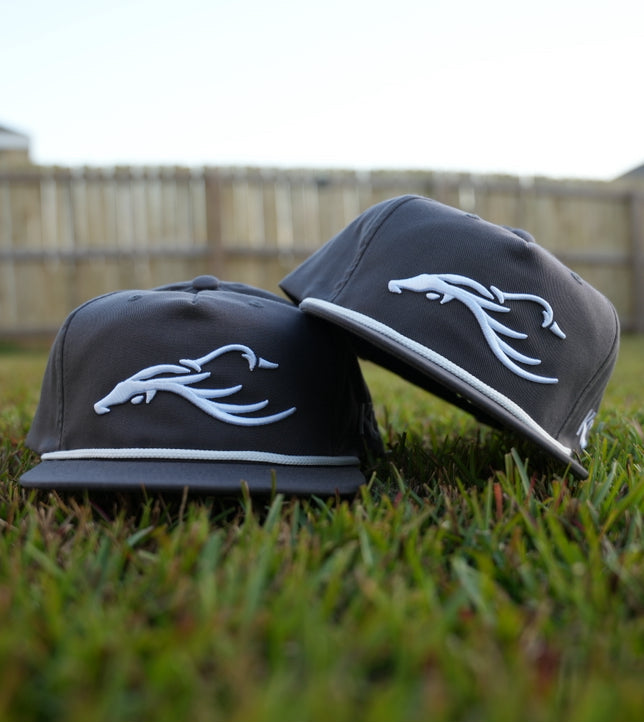 KC3 CHARCOAL ROPE HAT