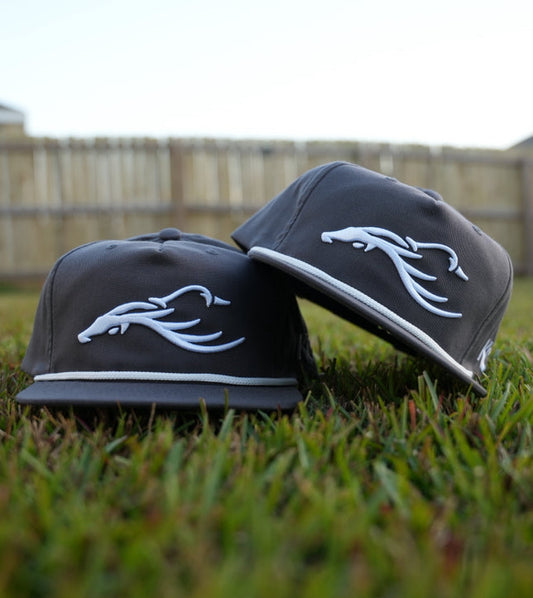 KC3 CHARCOAL ROPE HAT