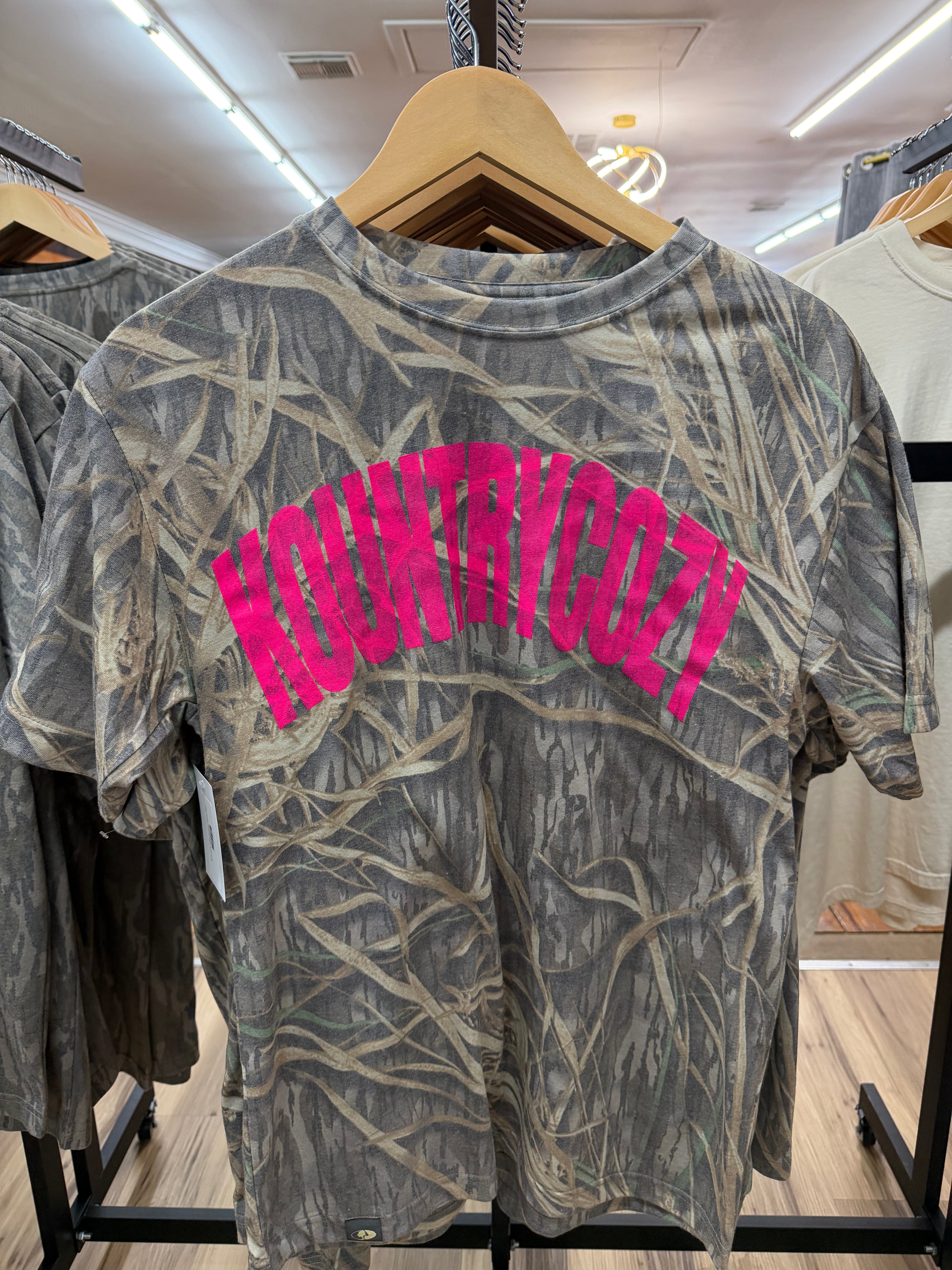 KC3 HOT PINK Shadow Grass Shirt
