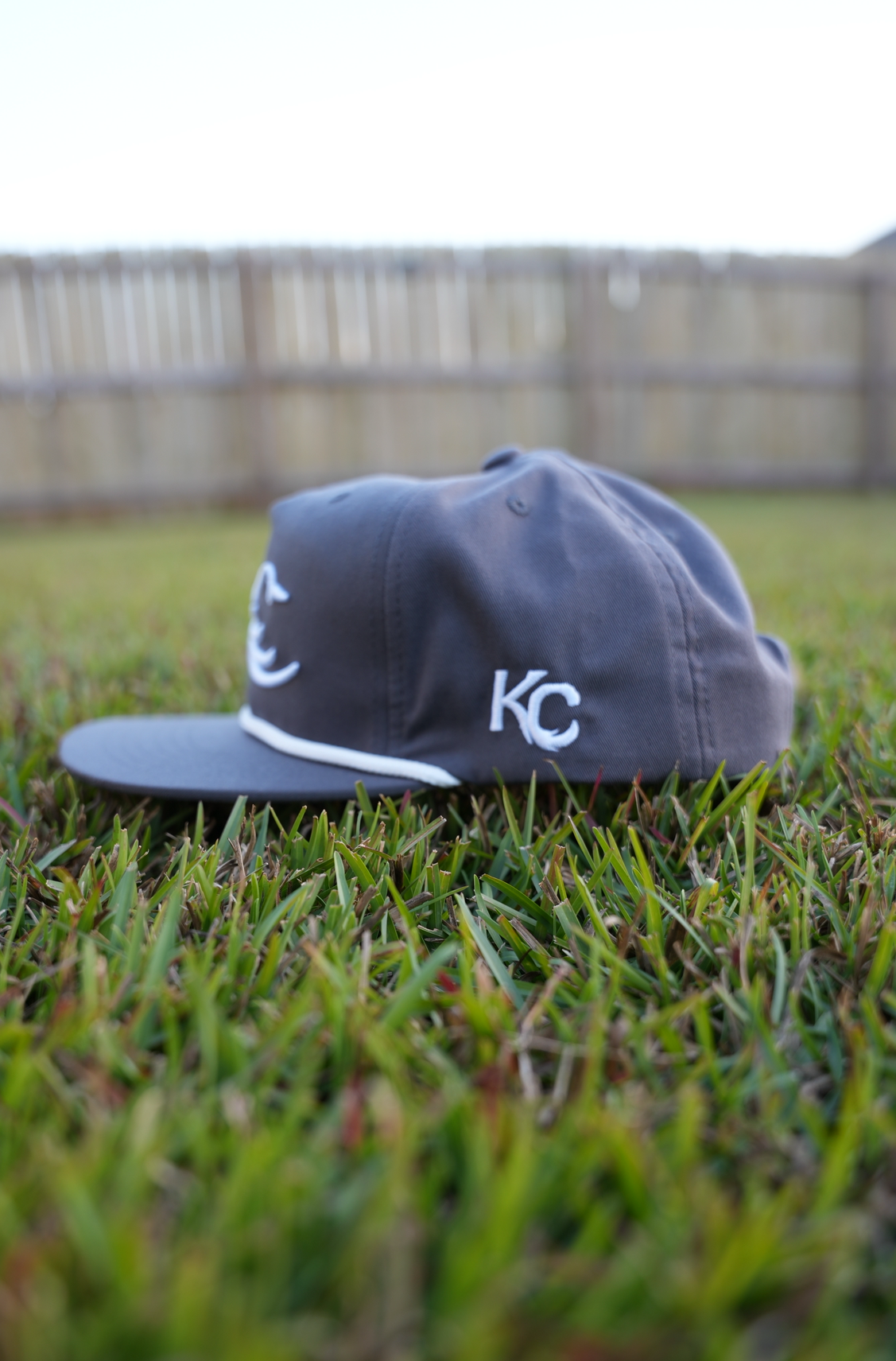 KC3 CHARCOAL ROPE HAT