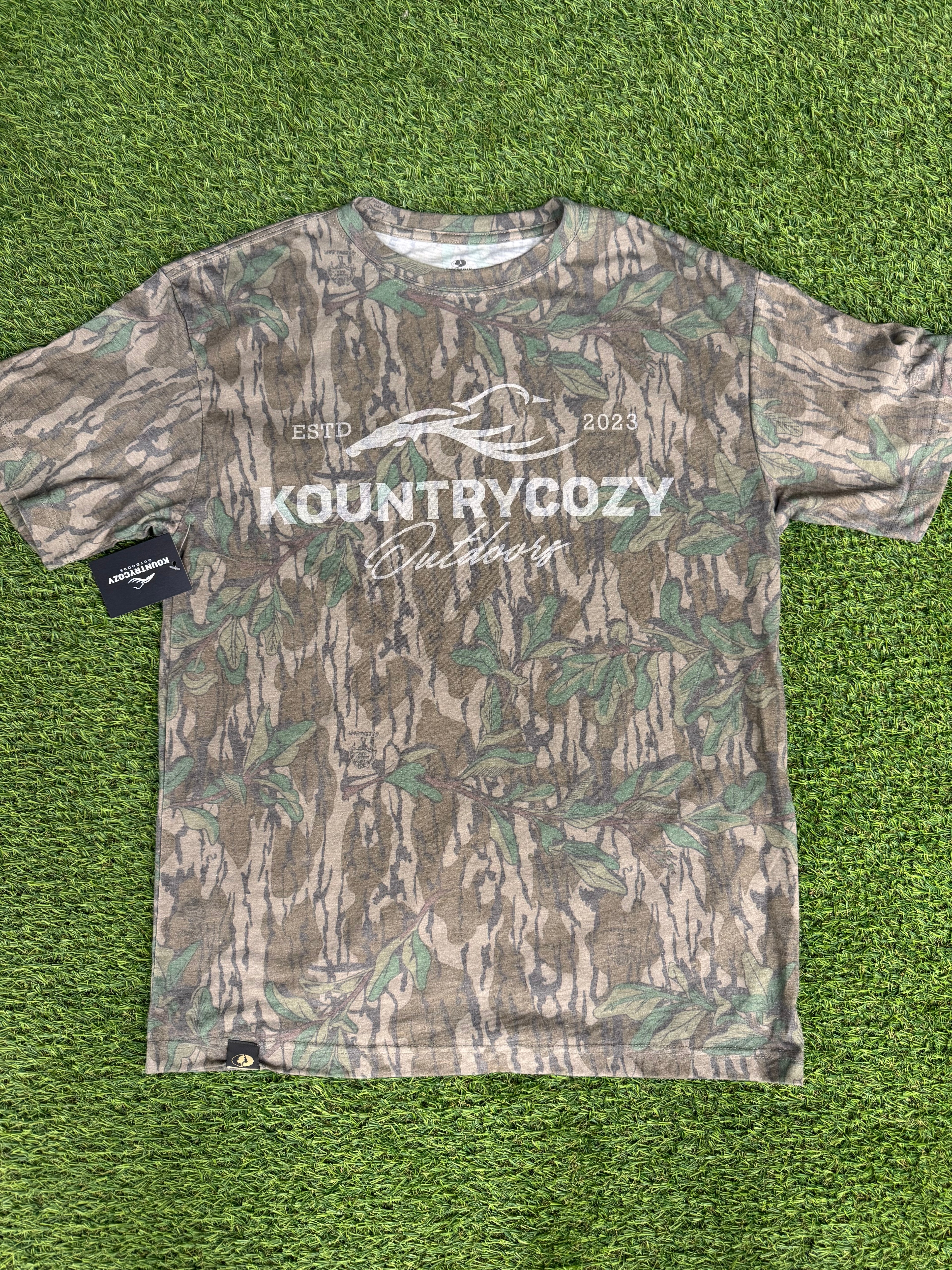 KC3 Green Leaf Bottomland Shirt