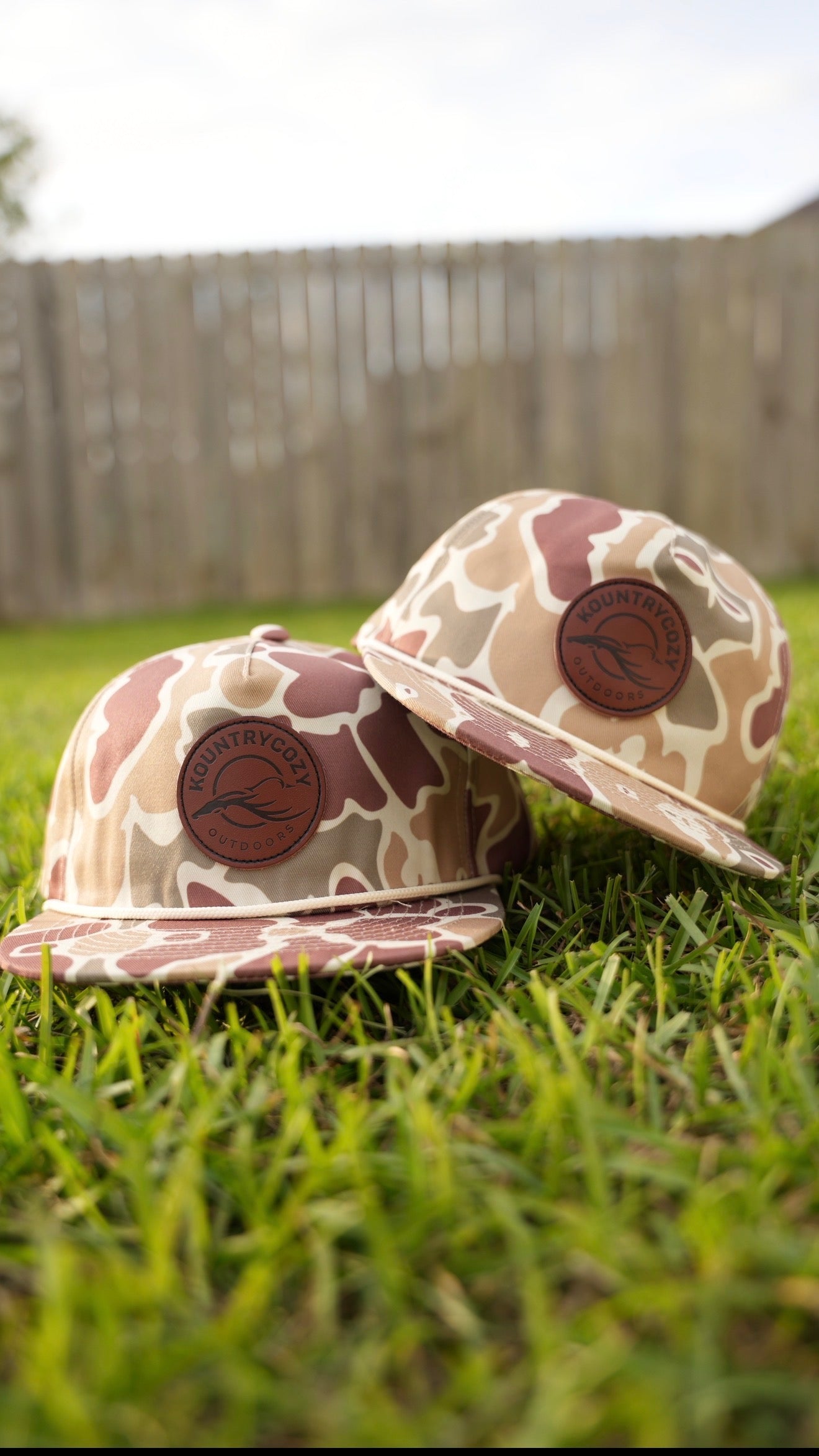 Marshland Classic Leather Patch Hat