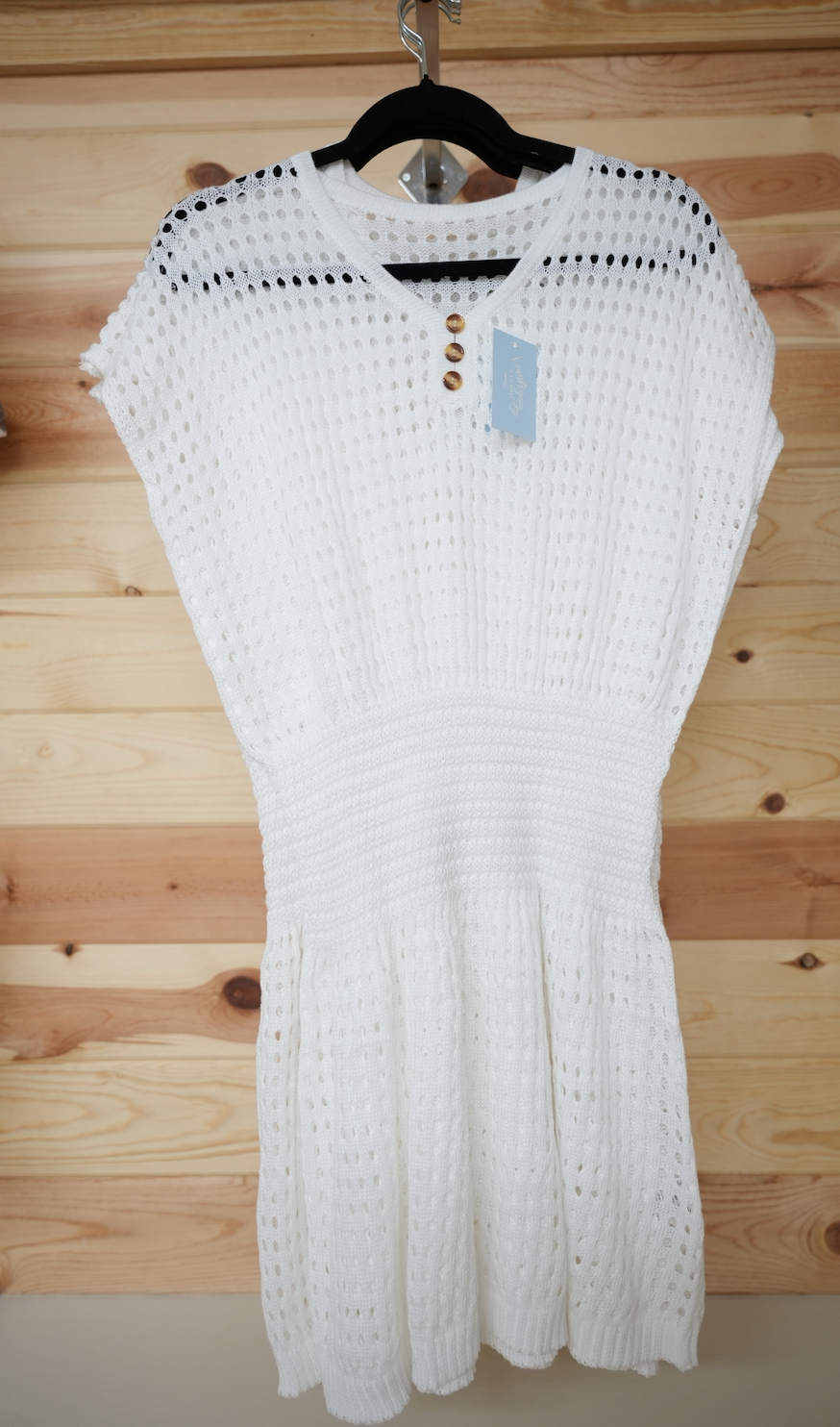 White Cover Up Dress