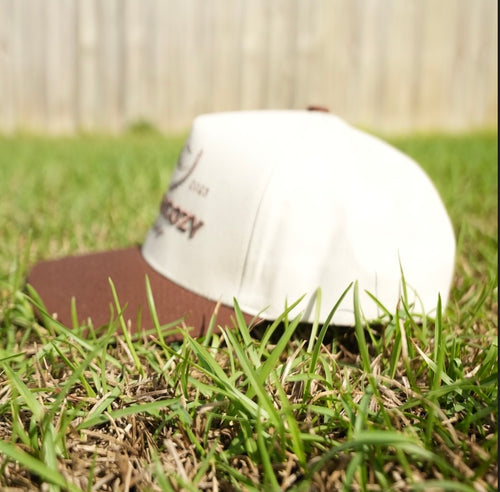 Brown Leaf 5 Panel Hat