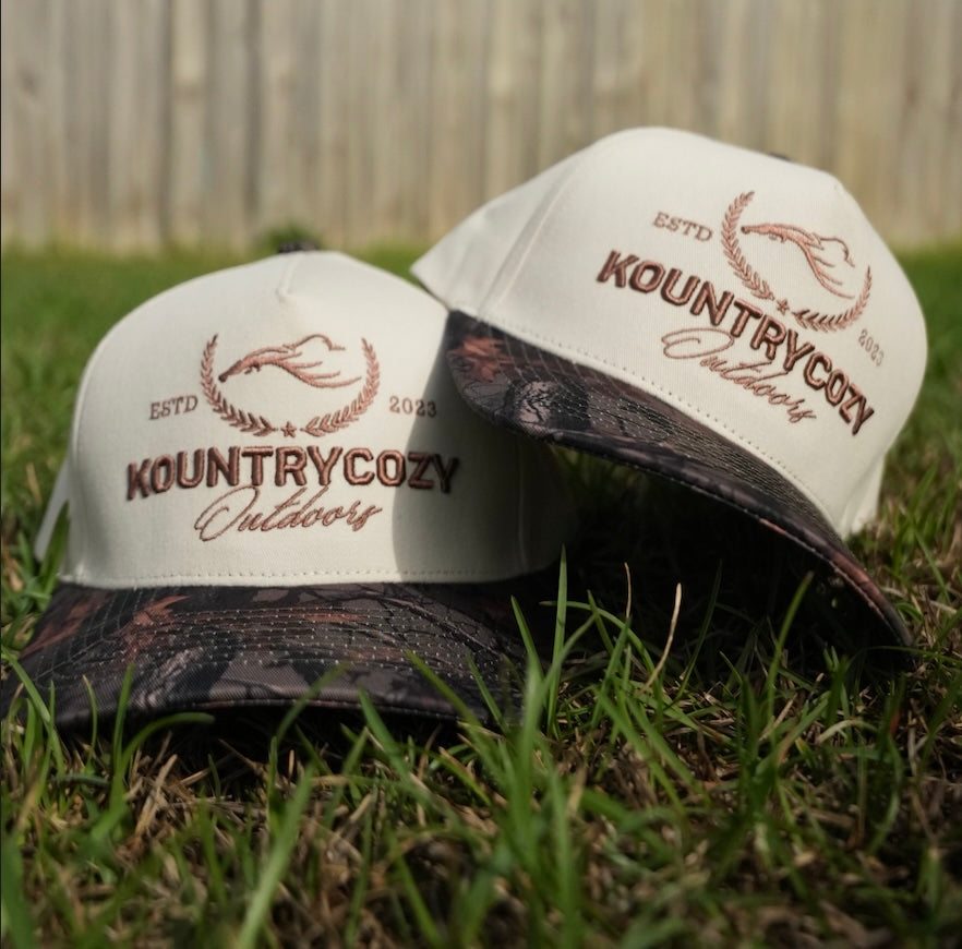 Camo Leaf 5 Panel Hat