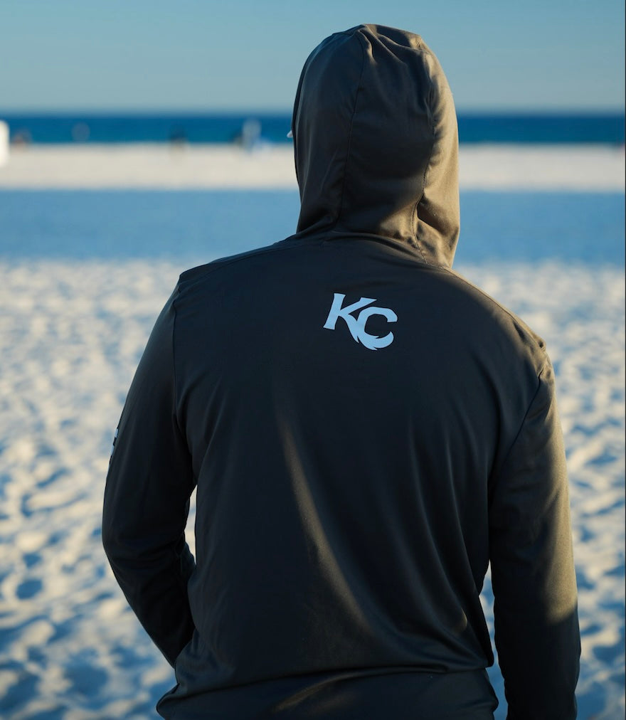 KC3 Grey Performance Hoodie
