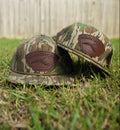 Green Leaf Bottomland Leather Patch Hat