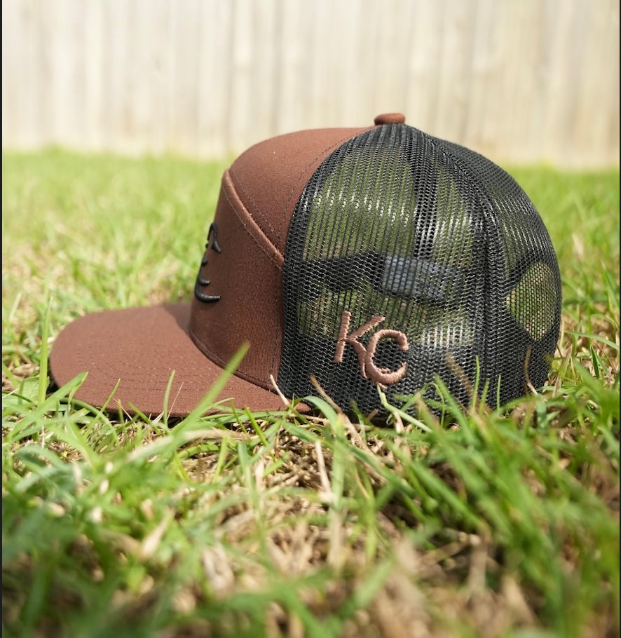 Rust 7 Panel Hat